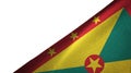 Grenada flag right side with blank copy space