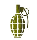 Grenade icon vector