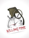 Grenade - Killing time Royalty Free Stock Photo