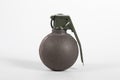 Grenade on white background. Royalty Free Stock Photo