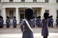 Grenadier guards wearing winter greatcoat Royalty Free Stock Photo