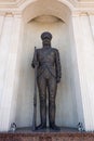 Grenadier sculpture at the entrance to the Catherine Park in Tiraspol, Moldova