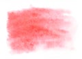 Watercolor red background for design