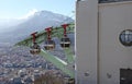 Grenoble cable car funicular. France