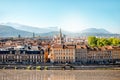 Grenoble city in France