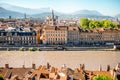 Grenoble city in France