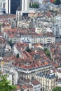 Saint-Joseph church in Grenoble, seen from the Bastilla, France