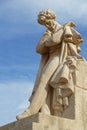 Hector Berlioz statue in Victor-Hugo square