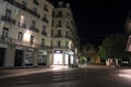 Grenoble at night