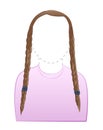 Greta Braids Head Blank Face Insert Photo