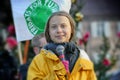 Greta Thunberg meet italian activists against climate change