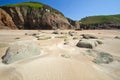 Greve de Lecq Beach, Jersey, UK Royalty Free Stock Photo