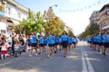 Grevena, October 13, 2018, National parade held in the town of Grevena