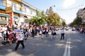 Grevena, October 13, 2018, National parade held in the town of Grevena