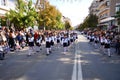 Grevena, October 13, 2018, National parade held in the town of Grevena