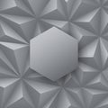 Grey abstract background vector. Royalty Free Stock Photo