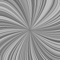 Grey abstract psychedelic swirl stripe background