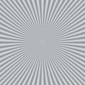 Grey abstract retro circus ray burst background