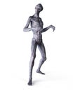 A grey alien