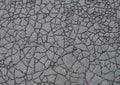 Grey asphalt texture cracked Royalty Free Stock Photo