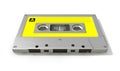 Grey Audio Cassette Tape Royalty Free Stock Photo