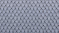 Grey background of abstract wave grids. 3D render