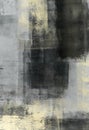 Grey and Beige Abstract Art Painting Royalty Free Stock Photo