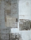 Grey and Beige Abstract Art Painting Royalty Free Stock Photo