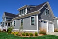 Grey and Black Cape Cod Style Home