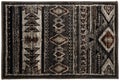 Grey Black Mottled woolen Vintage multicolor doormat