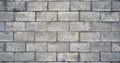 Grey block wall texture background