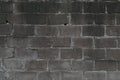 Grey block wall texture Royalty Free Stock Photo