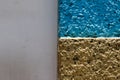 Grey, blue and brown wall texture Royalty Free Stock Photo
