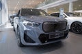 grey BMW iX1 mid-size electric SUV German manufacturer BMW AG, Powerful electric motor, Advanced technology in automotive industry