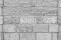 Grey brick blocks of sand shell limestone white natural texture wall background Royalty Free Stock Photo