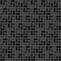Grey brick spiral tile clockwise texture seamless pattern