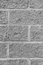 Grey brick vertical wall texture old stone background gray masonry Royalty Free Stock Photo
