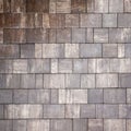 Grey brick wall background close up. Gray stone tile block background. ray pavement slabs or stones for floor textured Royalty Free Stock Photo