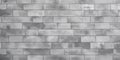 Grey Brick Wall. Classic Brickwork: An Urban Canvas, Abstract Concrete Background. Rough Material. AI generated.