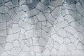 Grey brick wall design background Royalty Free Stock Photo