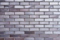 Grey brick wall, grunge background. Copy space Royalty Free Stock Photo