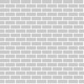 Grey brick wall seamless background. texture pattern Royalty Free Stock Photo