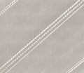 Grey brown fabric texture white diagonal stripes Royalty Free Stock Photo