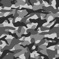 Grey camouflage seamless pattern urban city Royalty Free Stock Photo