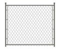 Grey chain fence