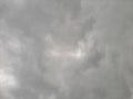 Grey cloud on sky, signal of raining storm, grey background Royalty Free Stock Photo