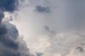 Grey cloud before storm coming Royalty Free Stock Photo