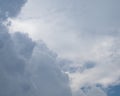 Grey cloud before storm coming Royalty Free Stock Photo