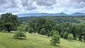 Rain Clouds over Pisgah Mountains, Biltmore Estate