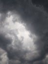 Grey Clouds Before the Rain Royalty Free Stock Photo